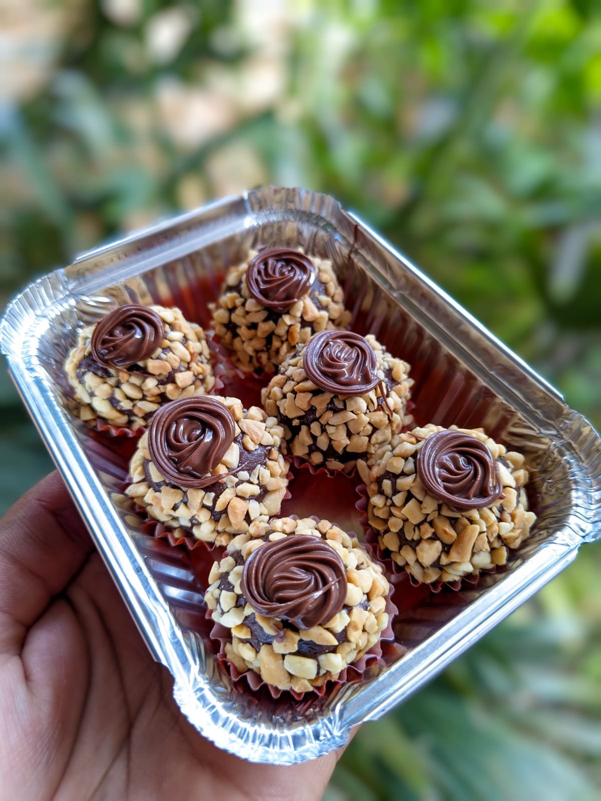 Caixinha de Brigadeiro Ferrero Rocher