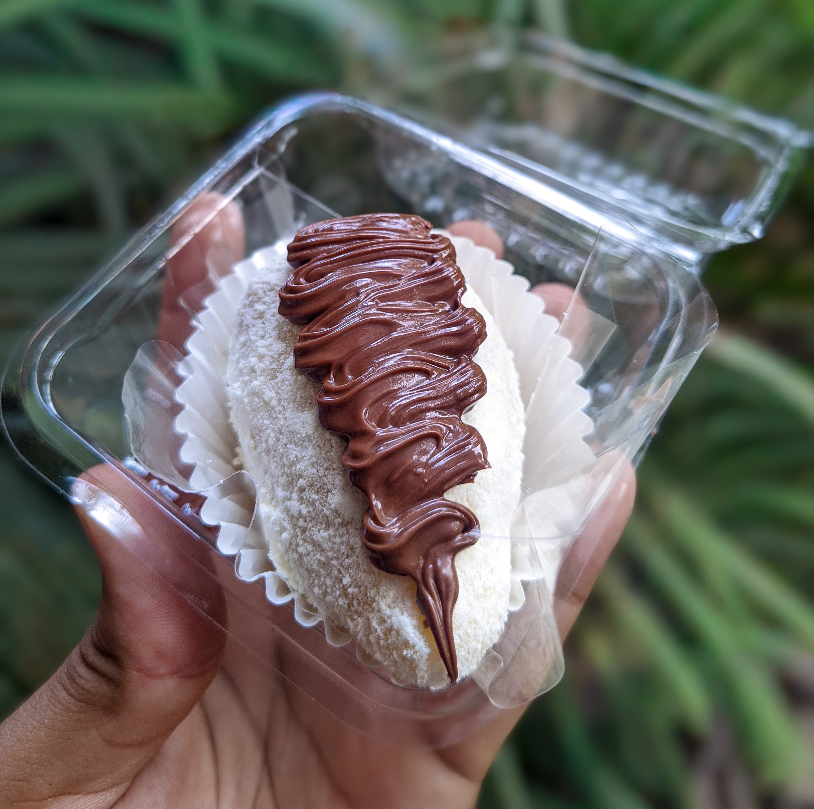 Coxinha de Morango - Ninho c/ Nutela